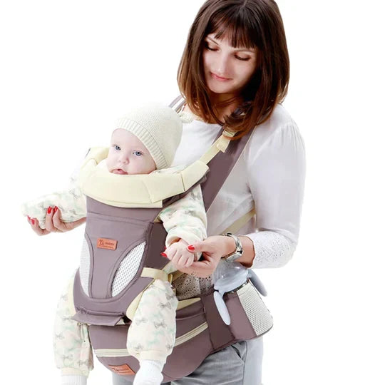 3-in-1 Ergonomic Baby Carrier – Multi-Position Infant and Toddler Carrier with Adjustable Fit
