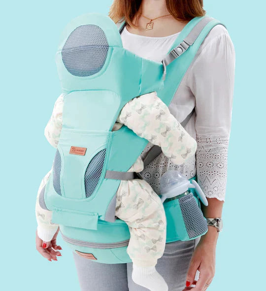 3-in-1 Ergonomic Baby Carrier – Multi-Position Infant and Toddler Carrier with Adjustable Fit