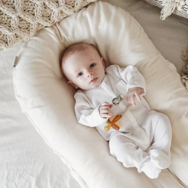 Cushioned Baby Nest – Portable Infant Resting Pod with Removable Washable Cover
