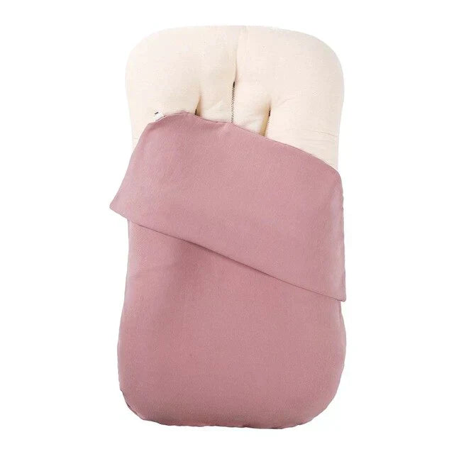 Cushioned Baby Nest – Portable Infant Resting Pod with Removable Washable Cover