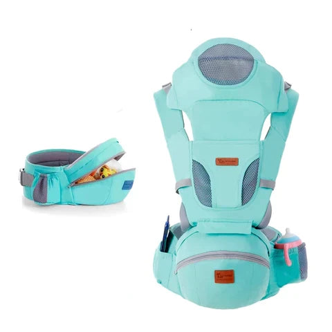 3-in-1 Ergonomic Baby Carrier – Multi-Position Infant and Toddler Carrier with Adjustable Fit