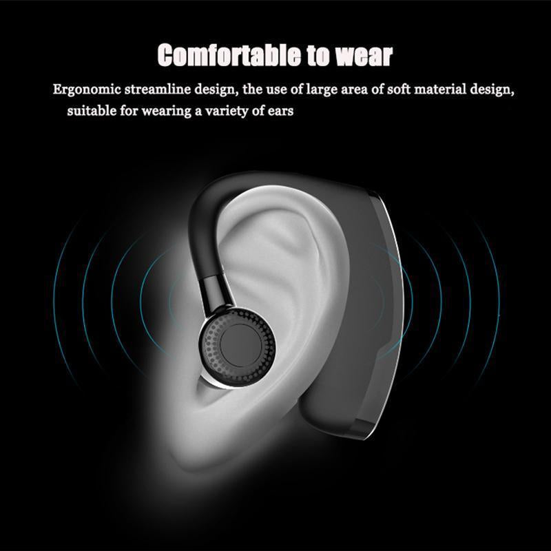 Bluetooth Noise Cancelling Headset Handsfree Business Calls with Adjustable Fit