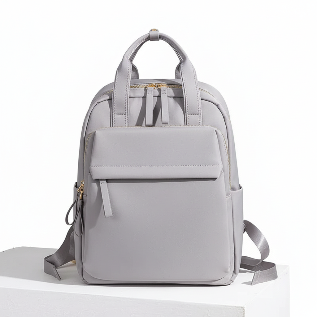 Light grey backpack