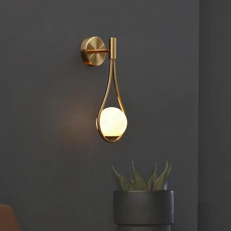 Nordic Minimalist LED Wall Light – Modern Ambient Indoor Lighting