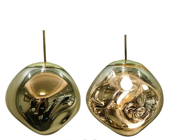 NordicGlow Glass Pendant Light Modern Scandinavian Ceiling Lamp