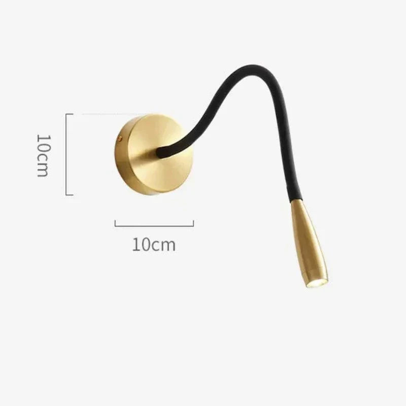 TrendyShine Adjustable Arm Wall Light Modern Directional Lamp