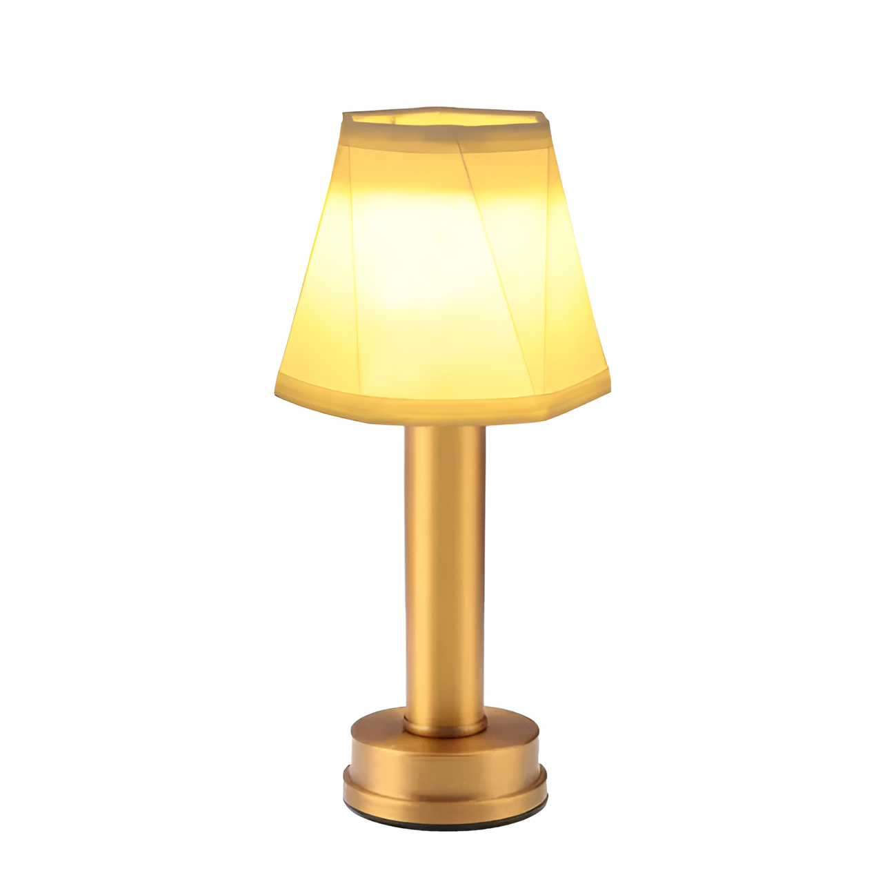 Vintage Flare Dimmable Table Lamp with Fabric Shade