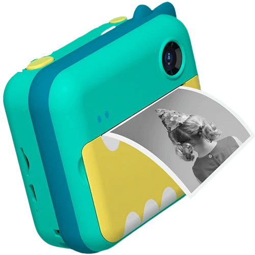 Children’s Instant Print Camera – 1080p Dual Lens with Black & White Printing