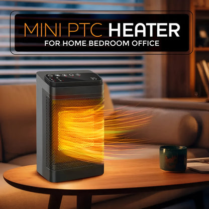 1500W Oscillating Space Heater with Adjustable Thermostat and Timer