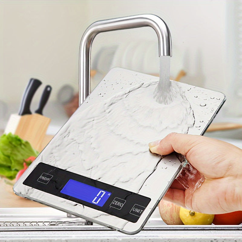 15kg Rechargeable Digital Food Scale with 1g Precision