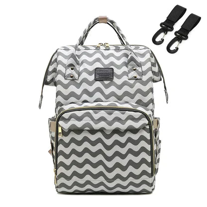 Baby Changing Backpack – Water-Resistant Organiser Bag with Insulated Pockets