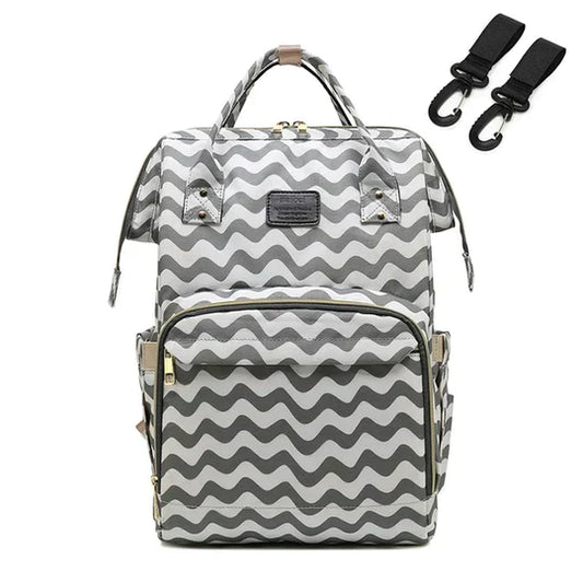 Baby Changing Backpack – Water-Resistant Organiser Bag with Insulated Pockets