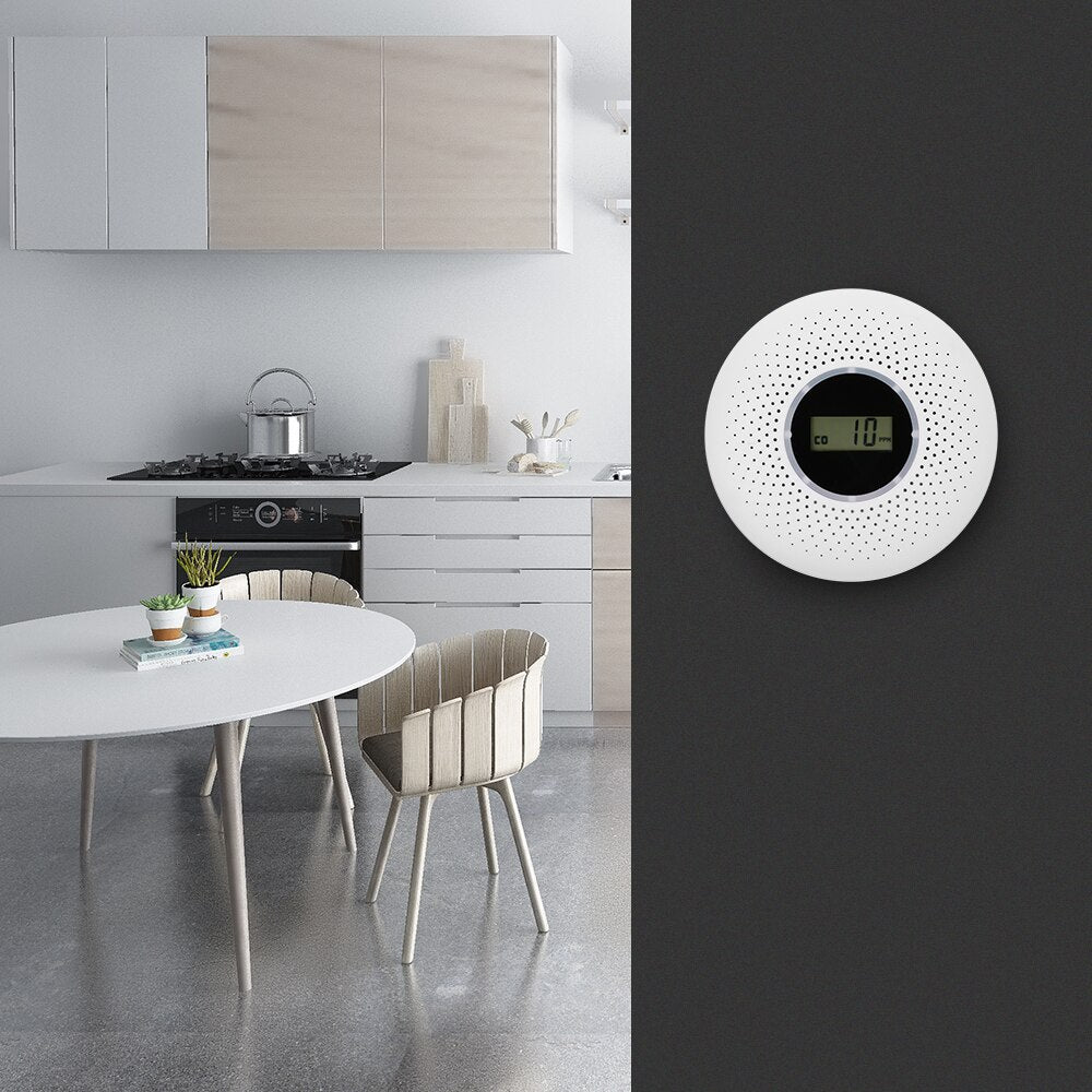2-in-1 Smoke and Carbon Monoxide Detector with 85 dB Alarm