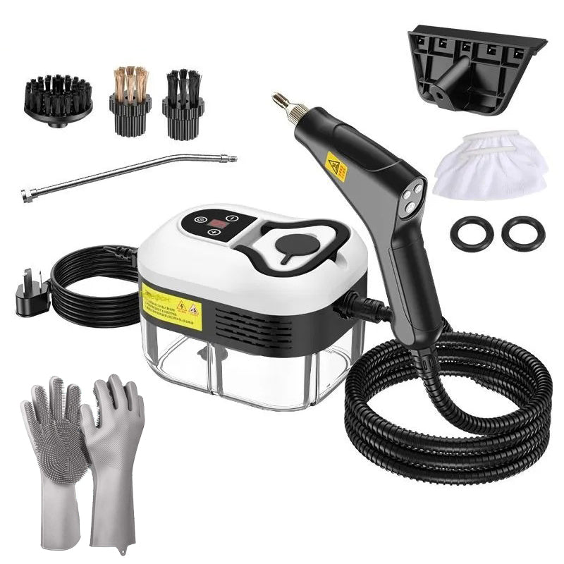 2500W High Pressure Steam Cleaner with 4 Nozzles for Multi-Surface Cleaning