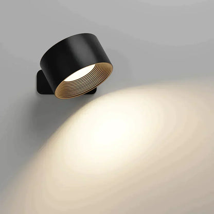 360° Wireless Wall Lamp with USB Charging and Touch Brightness Control