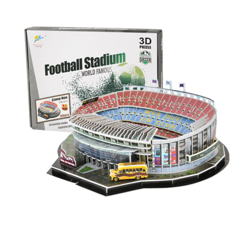 3D Football Stadium Puzzle Model for Teens and Adults
