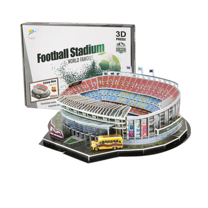 3D Football Stadium Puzzle Model for Teens and Adults