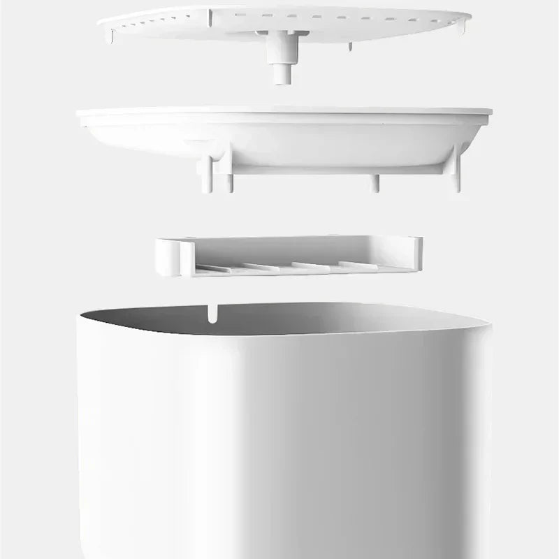 3L Pet Water Fountain with Quiet Pump and Filtered Water Flow