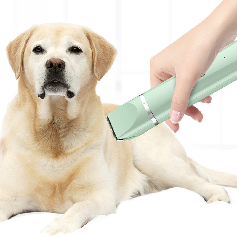 4-in-1 Pet Grooming Clipper with Quiet Motor and Nail Grinder