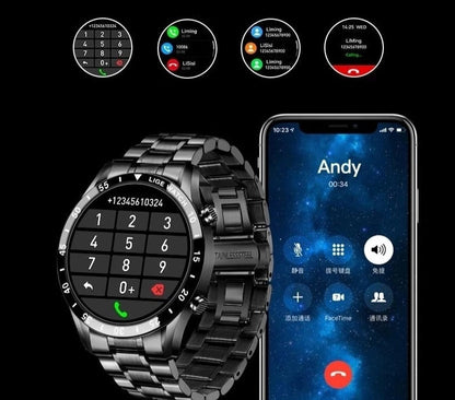 4G Smartwatch with GPS AMOLED Display Calls and Activity Tracking