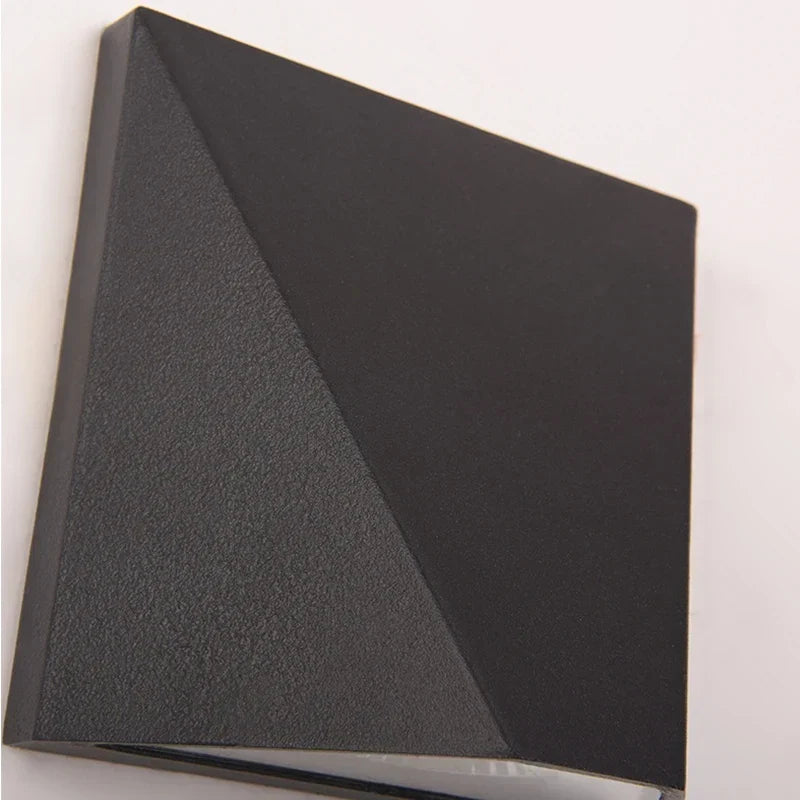 5W Black Aluminium COB LED Wall Light