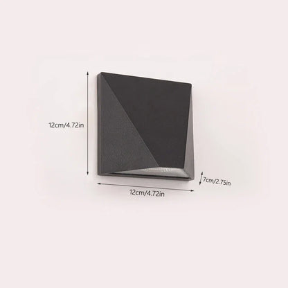 5W Black Aluminium COB LED Wall Light