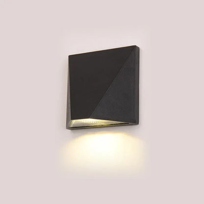 5W Black Aluminium COB LED Wall Light