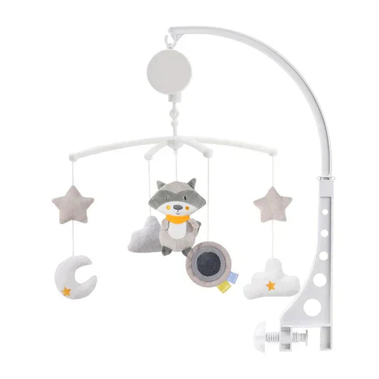 Musical Cot Mobile – Adjustable Bracket with Rotating Toys and Soothing Melodies