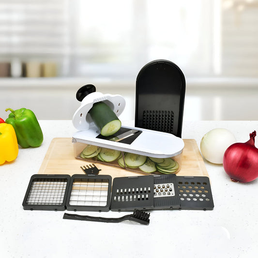 7 in 1 Manual Vegetable Chopper with 1.2 L Container