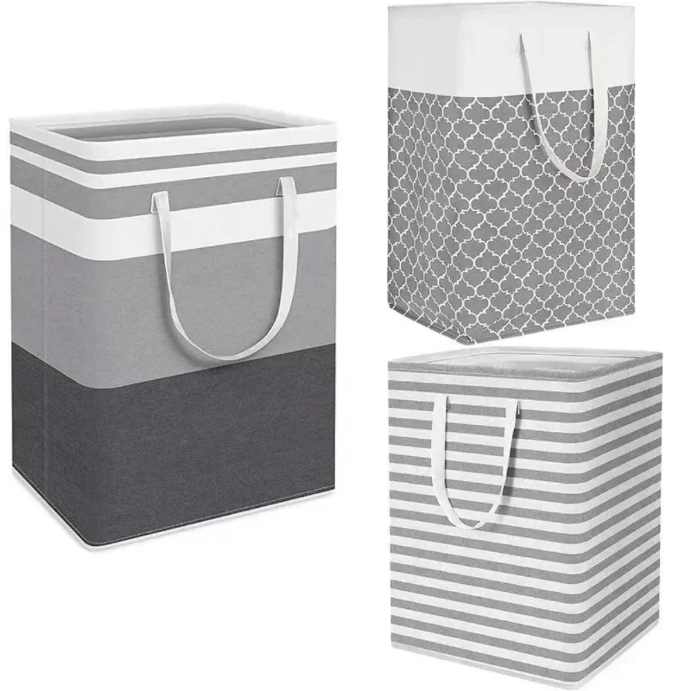 75L Waterproof Foldable Laundry Hamper with Handles