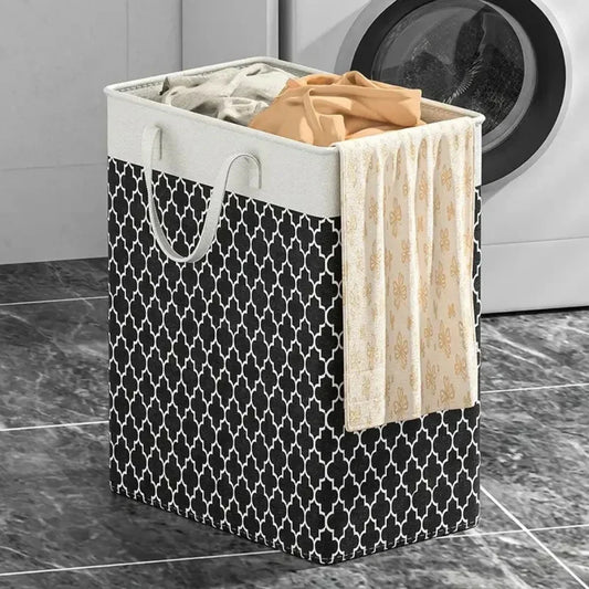 75L Waterproof Foldable Laundry Hamper with Handles