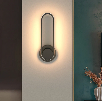 Applique LED da parete in alluminio girevole a 330 gradi