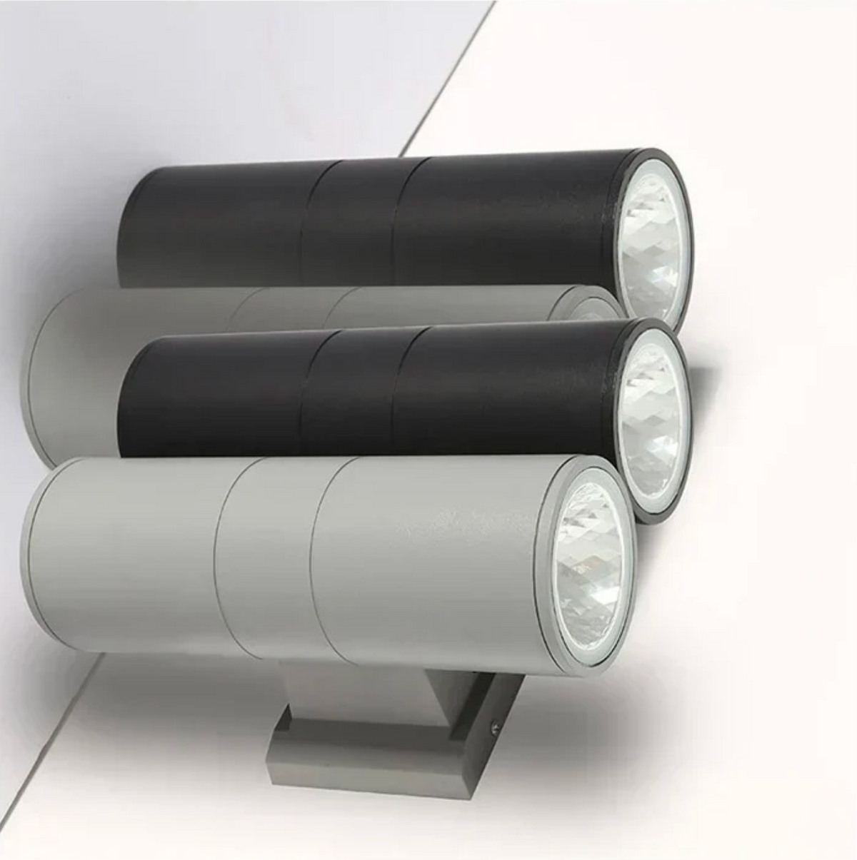 Lampada da parete LED per esterni con luce verso l'alto e verso il basso