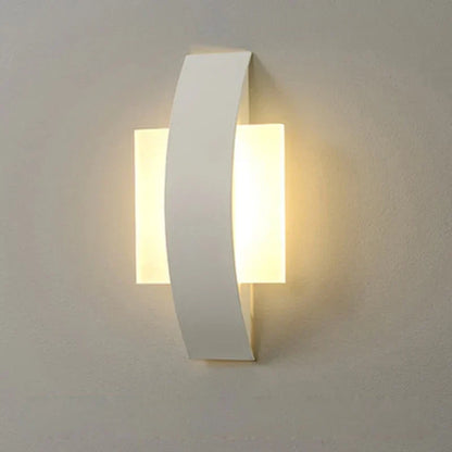 Acrylic Globe LED Wall Light with Iron Frame