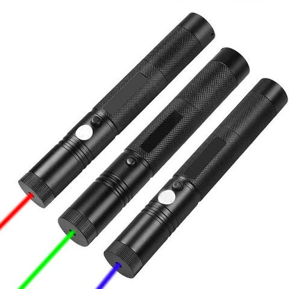 Adjustable Aluminium Laser Pointer with USB Rechargeable Battery