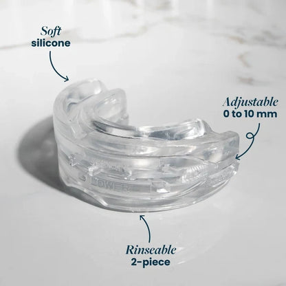 Adjustable Anti-Snoring Mouthpiece with Soft Silicone Comfort Design