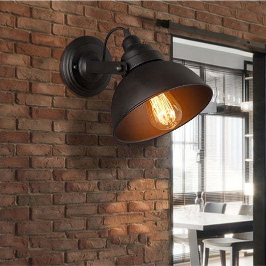 Adjustable Arm Vintage Metal Wall Sconce