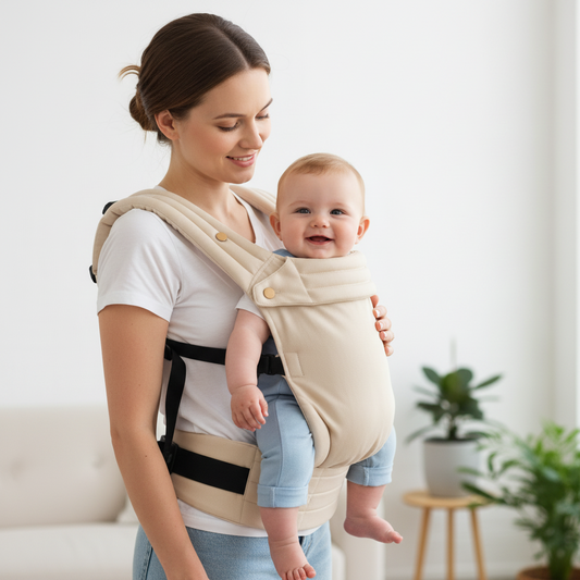 Adjustable Baby Carrier with Toddler Support System