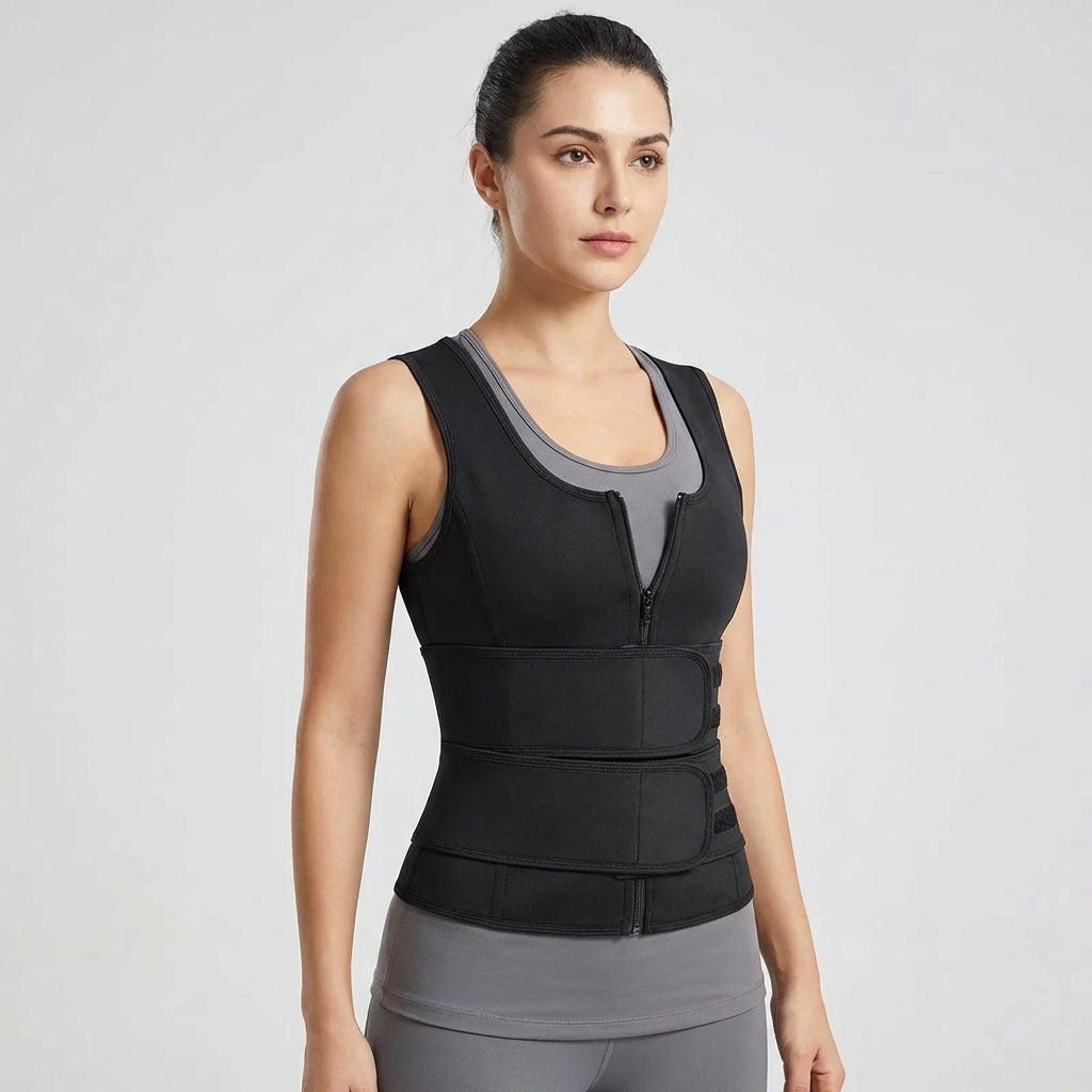 Adjustable Clavicle Posture Brace with Upper Back Waist Support and Breathable Neoprene