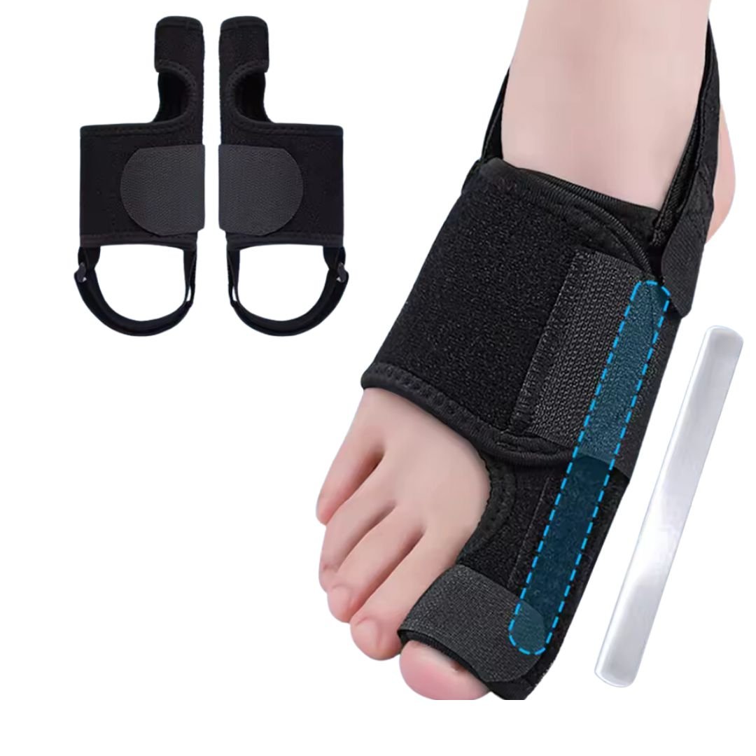 Adjustable Hallux Valgus Night Splint with Ergonomic Foot Support