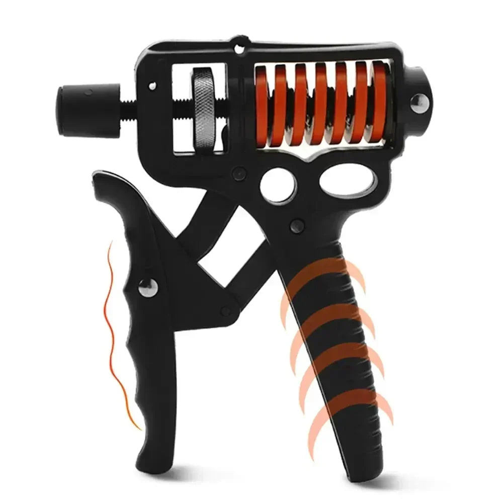 Adjustable Hand Grip Strengthener with Finger Expander for Forearm Training