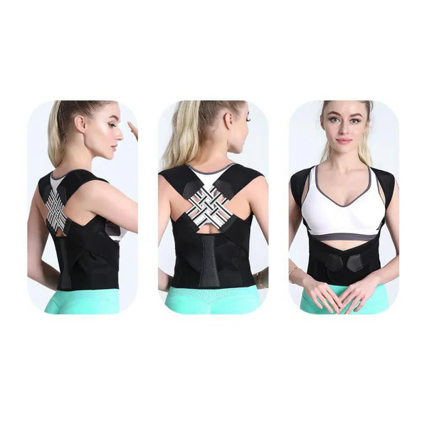 Adjustable Posture Corrector with Discreet Back and Shoulder Support