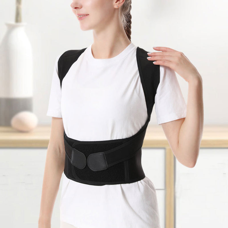 Adjustable Posture Support Brace with Breathable Lightweight Design