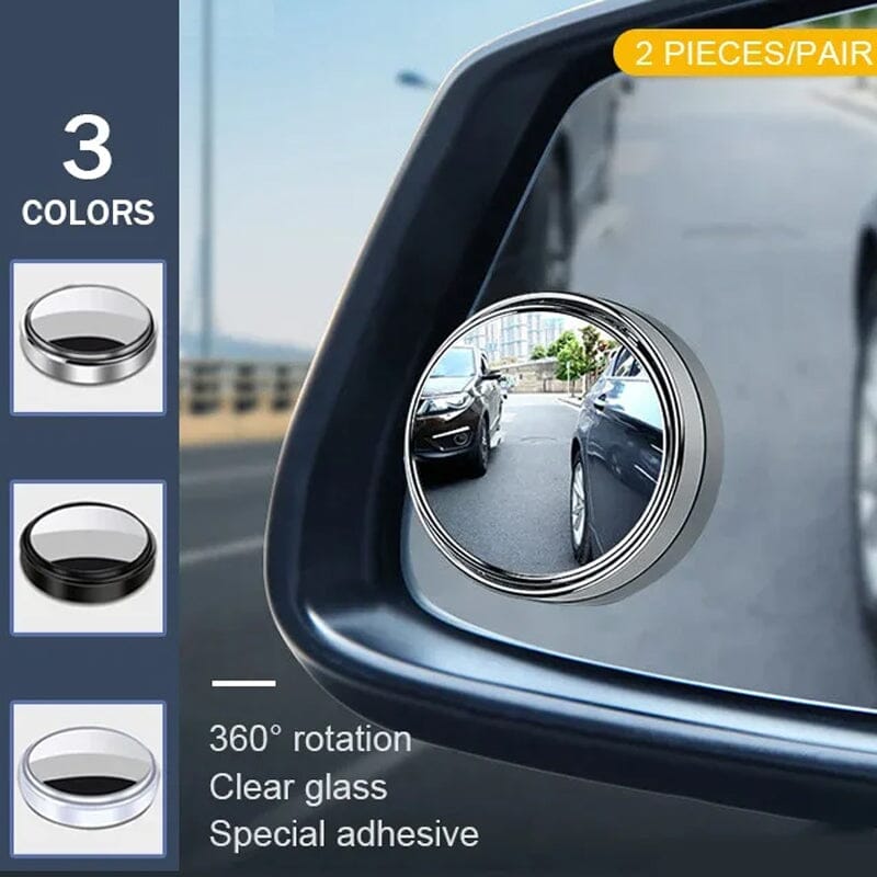 Adjustable Rearview Blind Spot Mirror for Cars