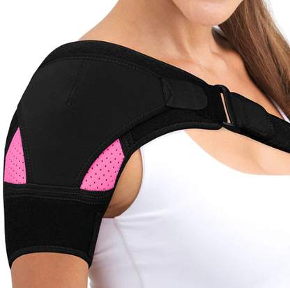 Adjustable Shoulder Support Brace with Breathable Neoprene Compression