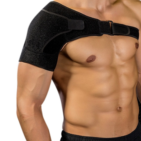Adjustable Shoulder Support Brace with Breathable Neoprene Compression