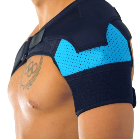 Adjustable Shoulder Support Brace with Breathable Neoprene Compression