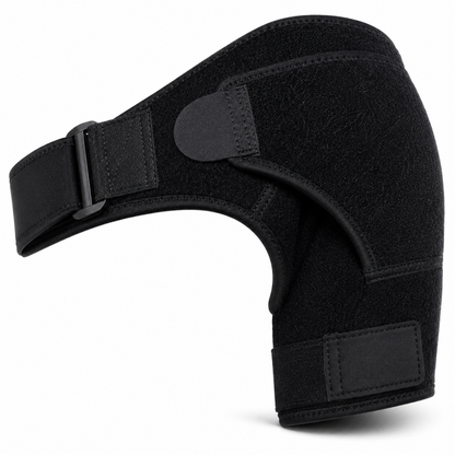 Adjustable Shoulder Support Wrap with Compression Fit and Breathable Construction