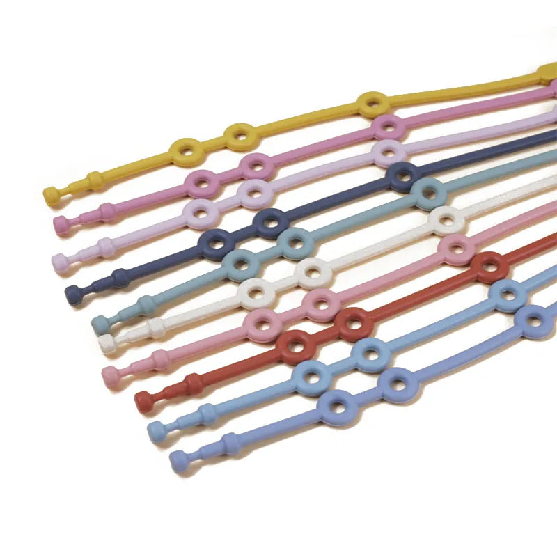 Adjustable Silicone Baby Toy Strap for Strollers, High Chairs and Car Seats