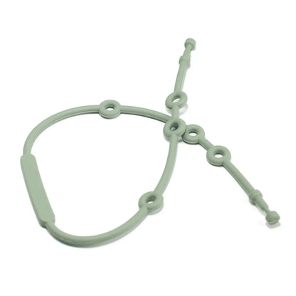 Adjustable Silicone Baby Toy Strap for Strollers, High Chairs and Car Seats